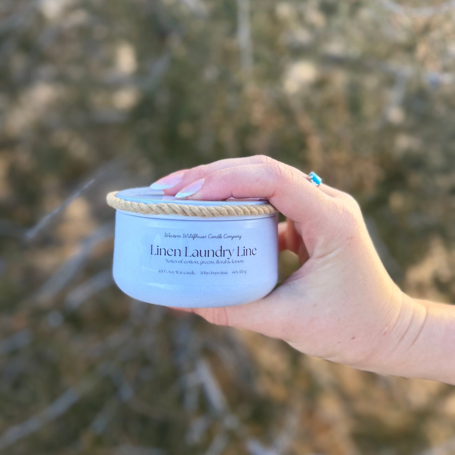 Linen Laundry Scented Candle