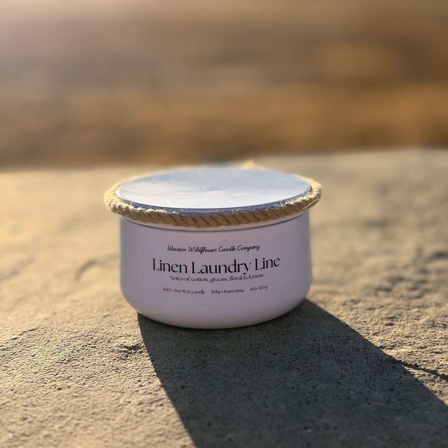 Linen Laundry Scented Candle